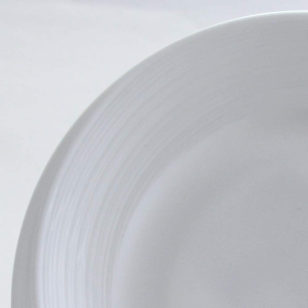 NARUMI Plate Esprit White 26cm Microwave Warmable Made in Japan 50180-5221