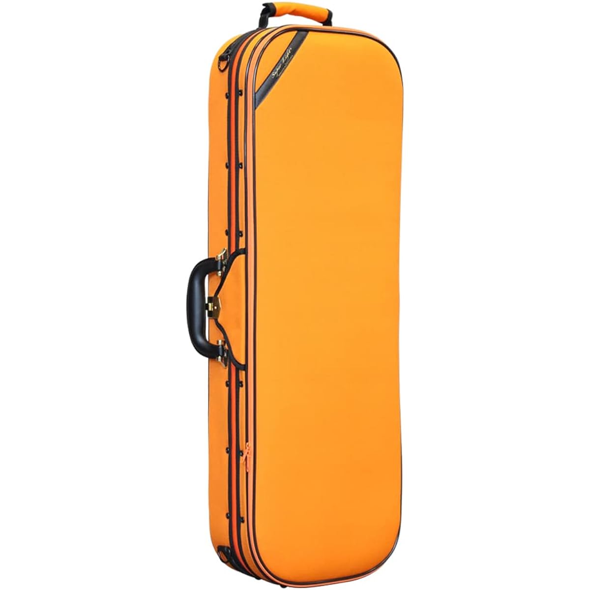 Super Light Oblong Violin Case (Square Type) Orange