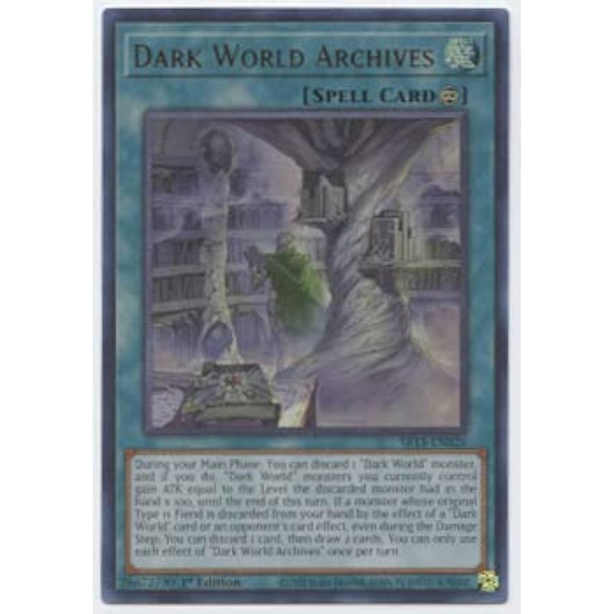 Dark World Archives SR13-EN026 Ultra Rare 1st Edition