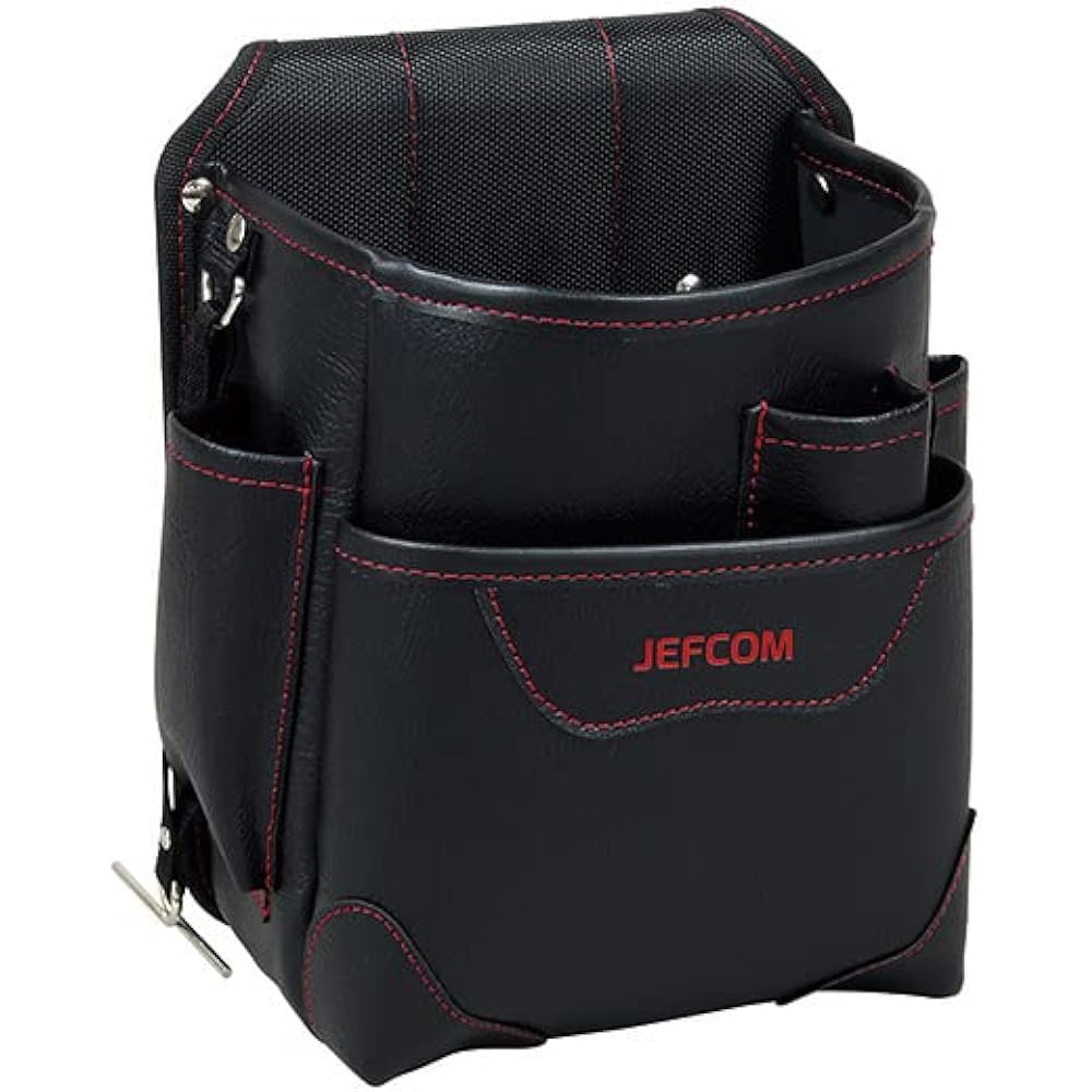Densan waist bag electrician high pouch ND-81H-SR high grade with 3 hanging holder