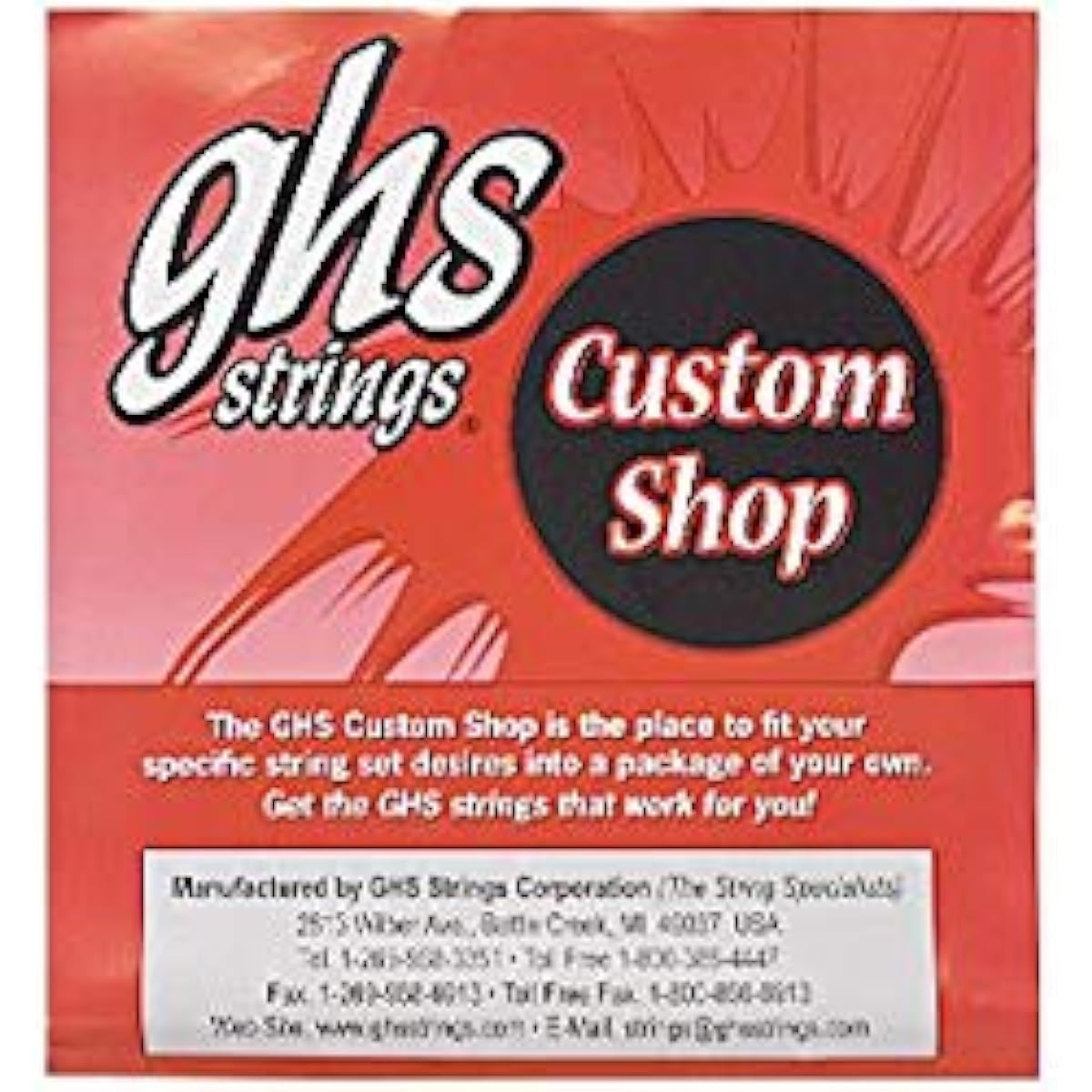 GHS 5-string bass strings M3050-5 BASS PRECISION FLATS - Medium, 5 String