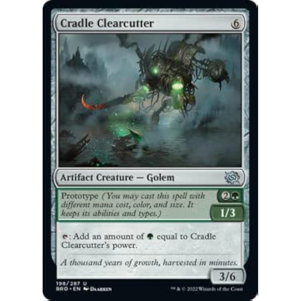 Magic: The Gathering - Cradle Clear Cutter (198) - The Brothers War