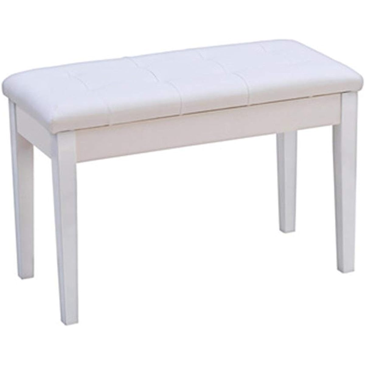 Piano Bench Bookshelf with Solid Wood Piano Stool Comfortable Seating Experience (Color : Brown, Size : 76x36x48cm)
