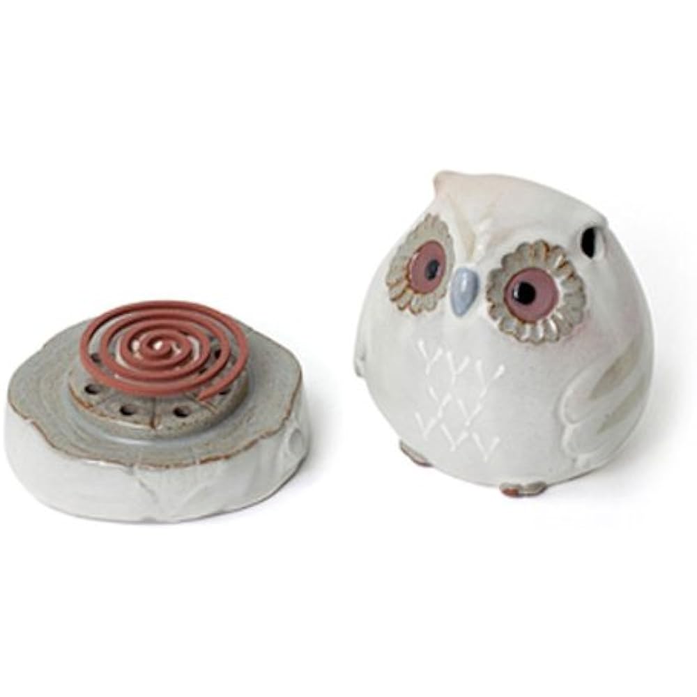 Shoeido Rei Urara Series Incense Burner Forest Voice Owl