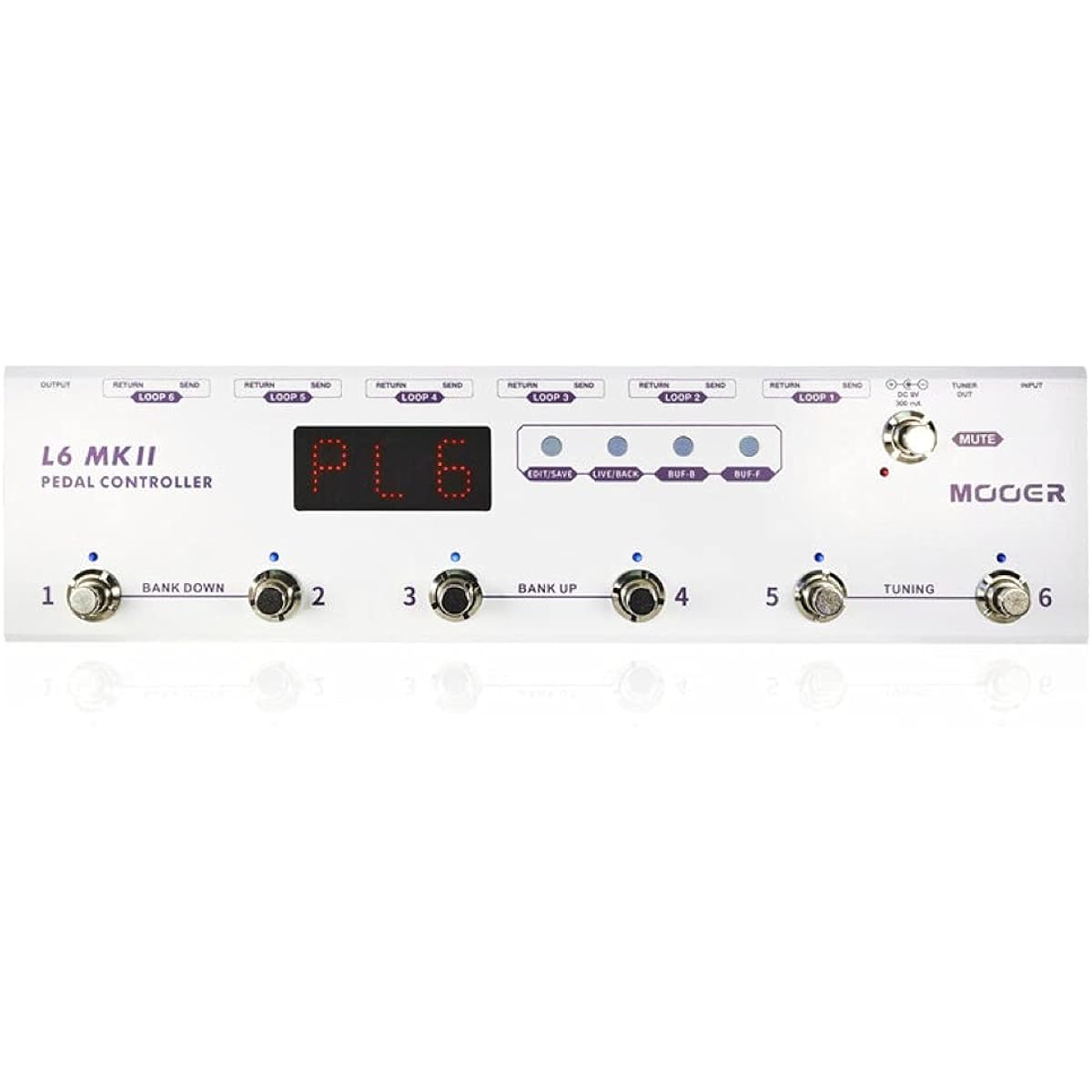 Mooer Pedal Controller L6 MkII Switcher