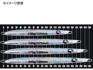 EzoHachi NaMaRaJig175#05 All Silver Glow Berry Metal Jig Lure