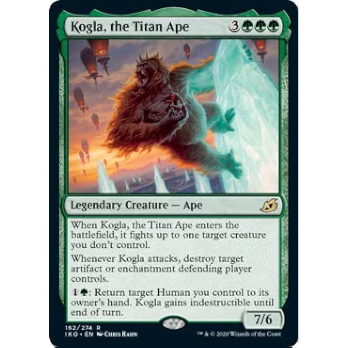 Magic: The Gathering - Kogla, The Titan Ape - Ikoria: Behemoth Rare