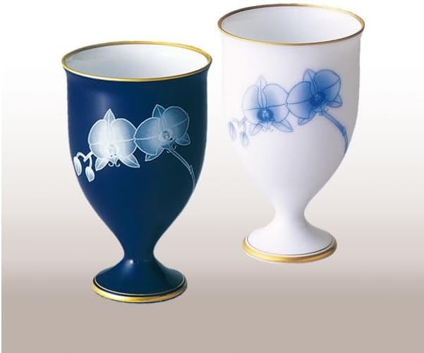 Koransha Phalaenopsis/Pair Wine Cup RW1202-2BYL