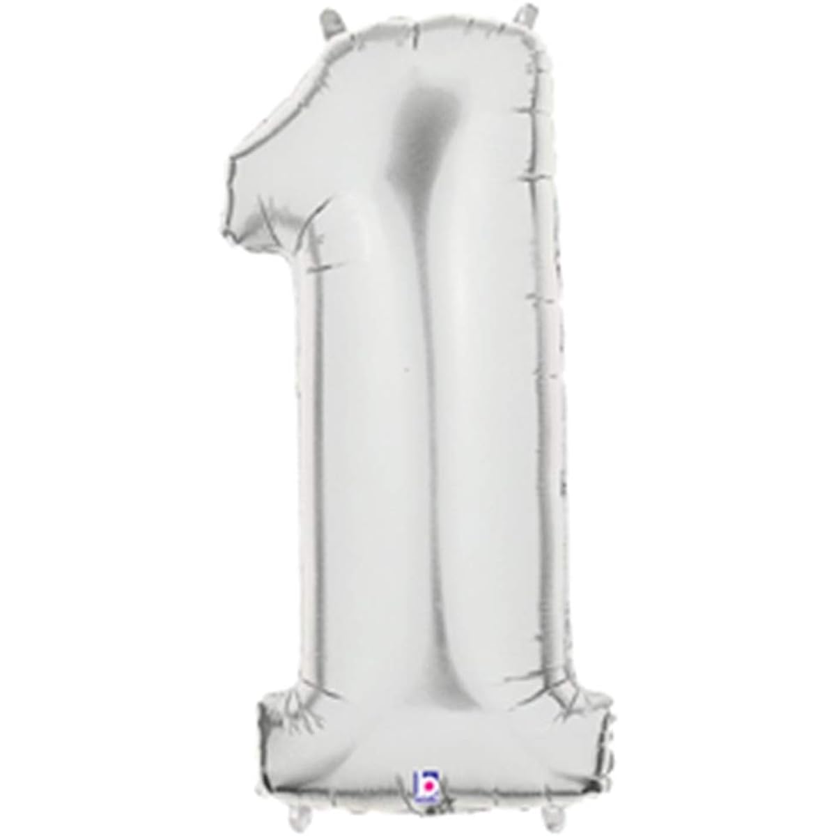 Silver Number 1 Foil Balloon - 90cm