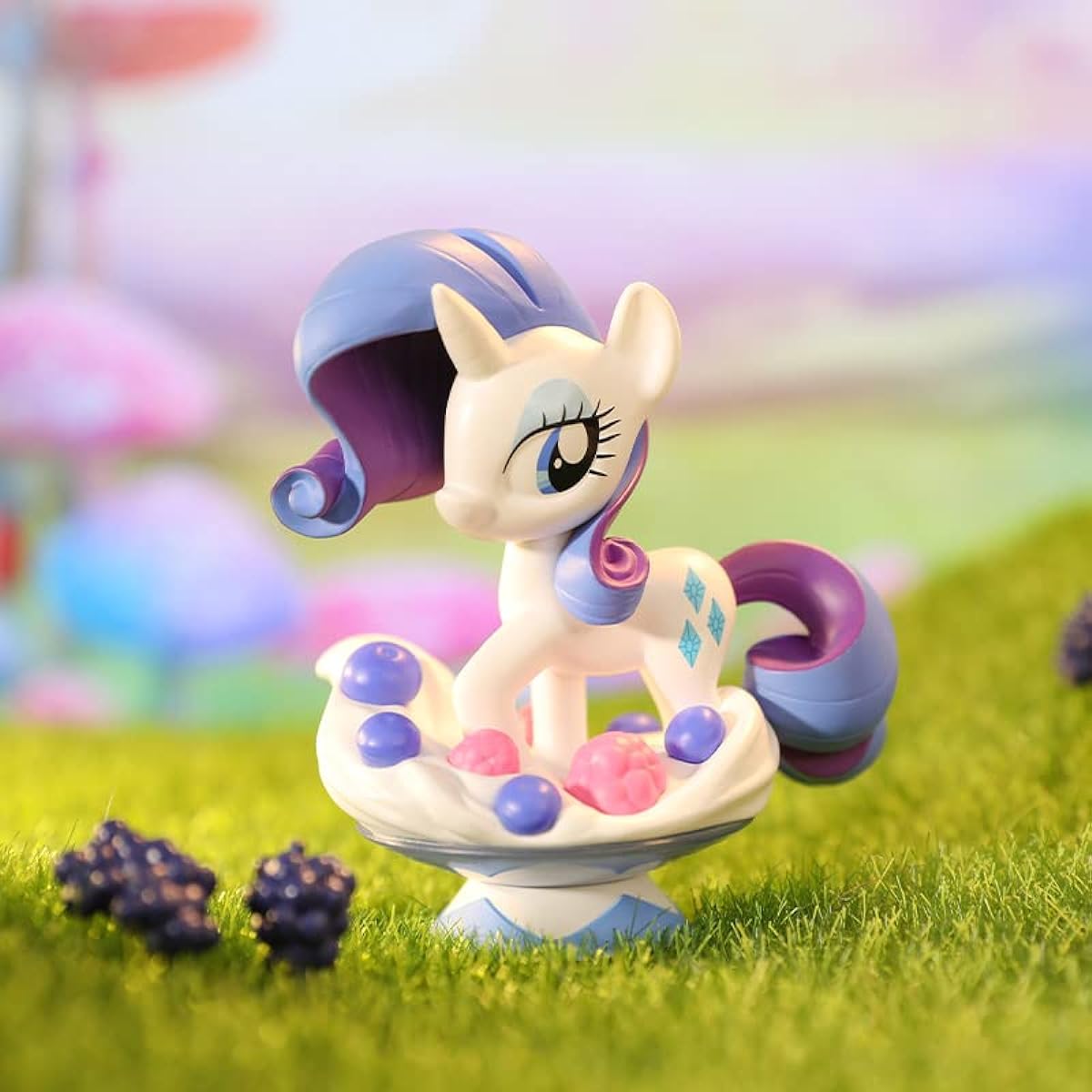 POP MART (Hasbro) My Little Pony Leisure Afternoon Series Character Popular Collectible Art Toy Hot Toy Cute Figure Creative Gift for Christmas Birthday Party Holiday 12 Boxes