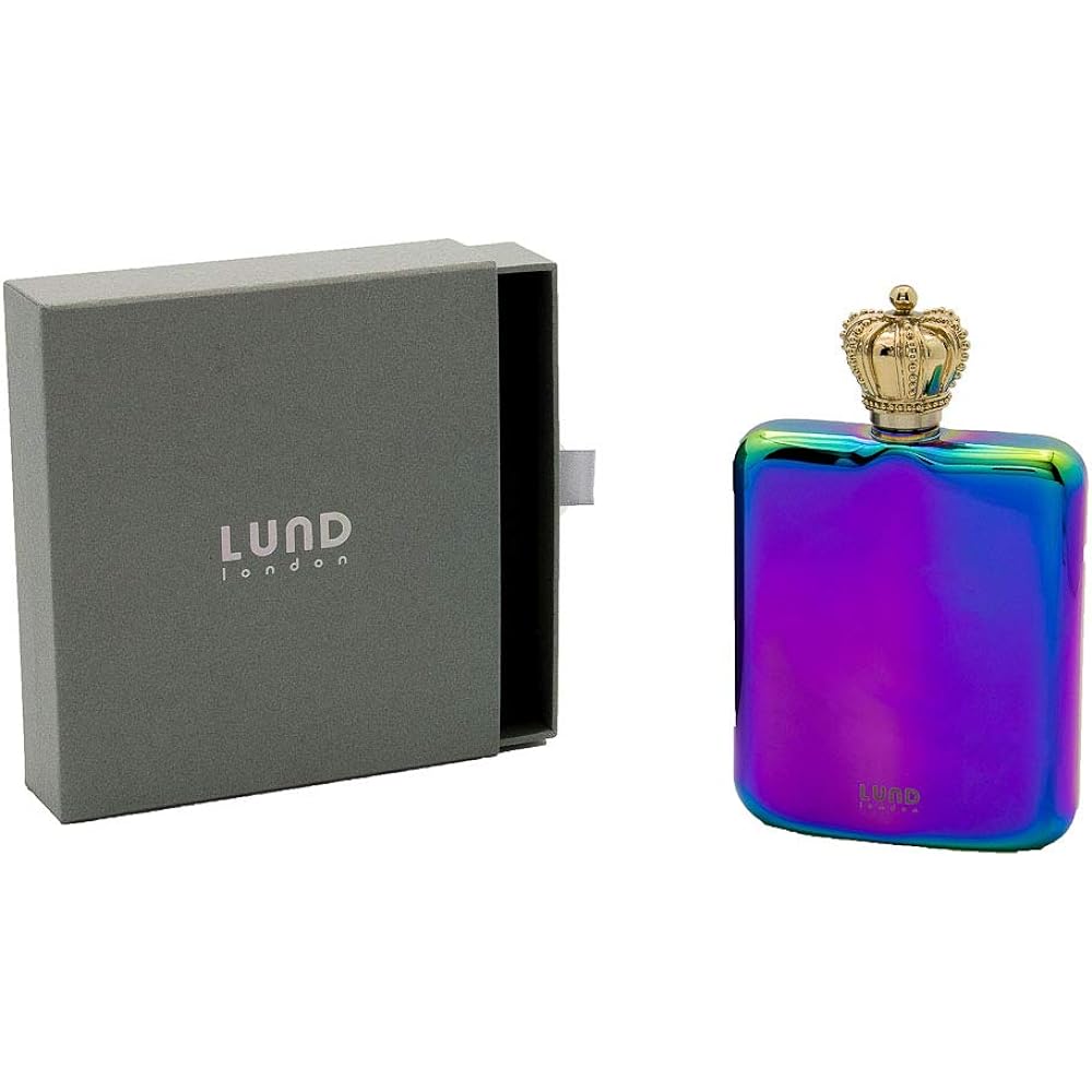 Lund London Mug Antique Brass 200g Lund Luxe Crown Hip Flask 7011