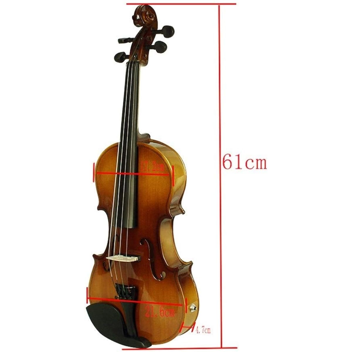 Violin 4/4 Full Size Acoustic EQ Electric Violin Fiddle Kit Sunset