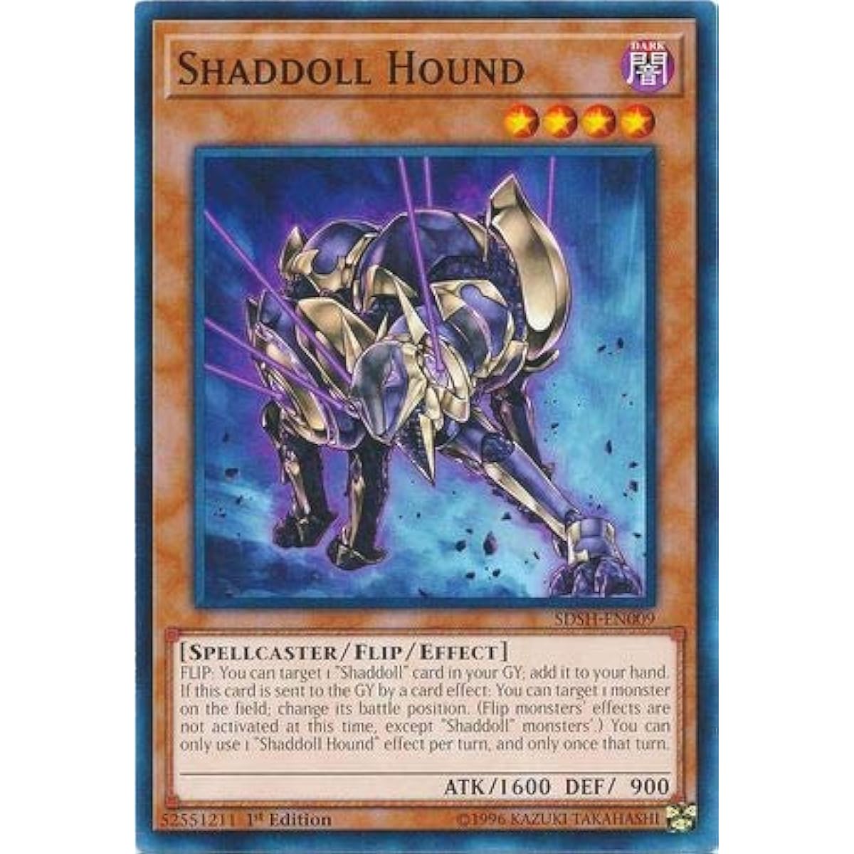 Shaddoll Hound - SDSH-EN009 - Common - 1st Edition