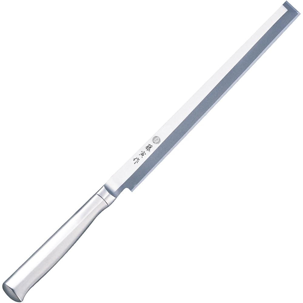 Made by Fujitora Takohiki 240mm Made in Japan Molybdenum Vanadium Steel Single Edge Kanto/Edomae Style Sashimi Knife All Stainless Steel Dishwasher Safe SD Molybdenum Vanadium Steel FU-625