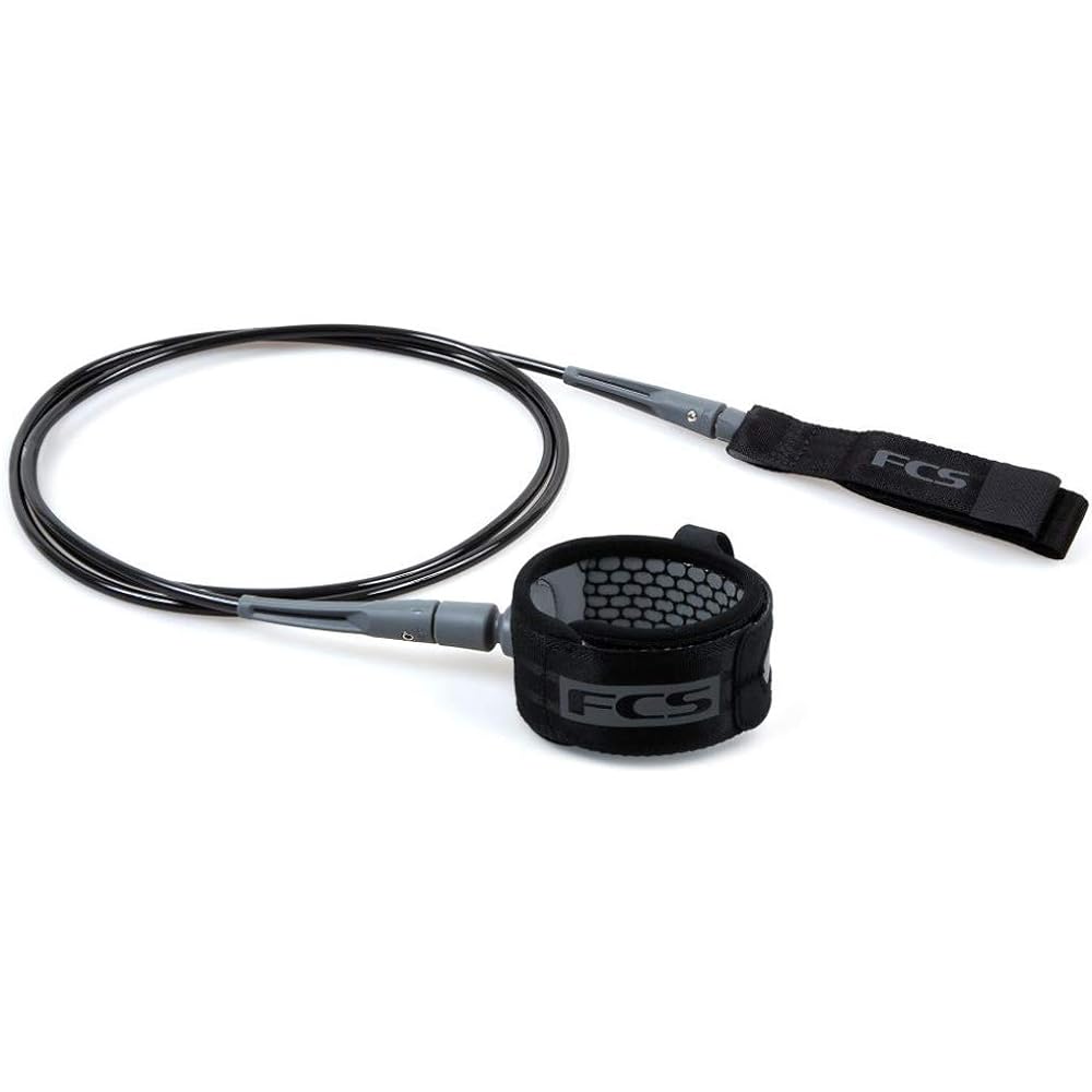 FCS ESSENTIAL LONG LEASH 9feet ALL ROUND ANKLE Surfing Leash Cord AR-ANKLE-09F WHB 9ft