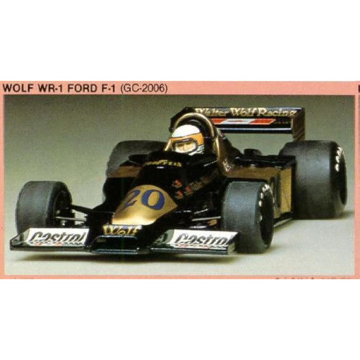 Tamiya 1/20 Wolf WR-1 Ford (1/20 Grand Prix Collection: 20006)