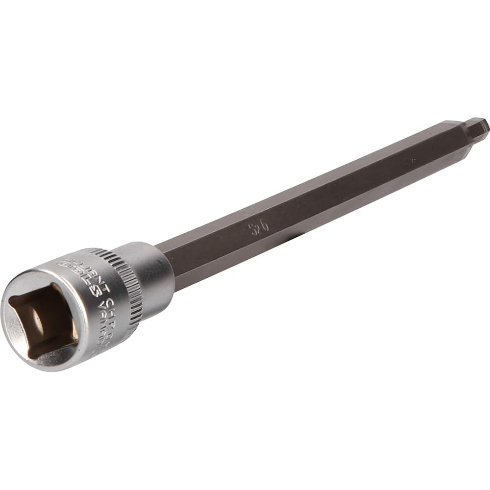 KS Tools 1/2" Hex Bit Socket Length 200mm 6mm BT022891