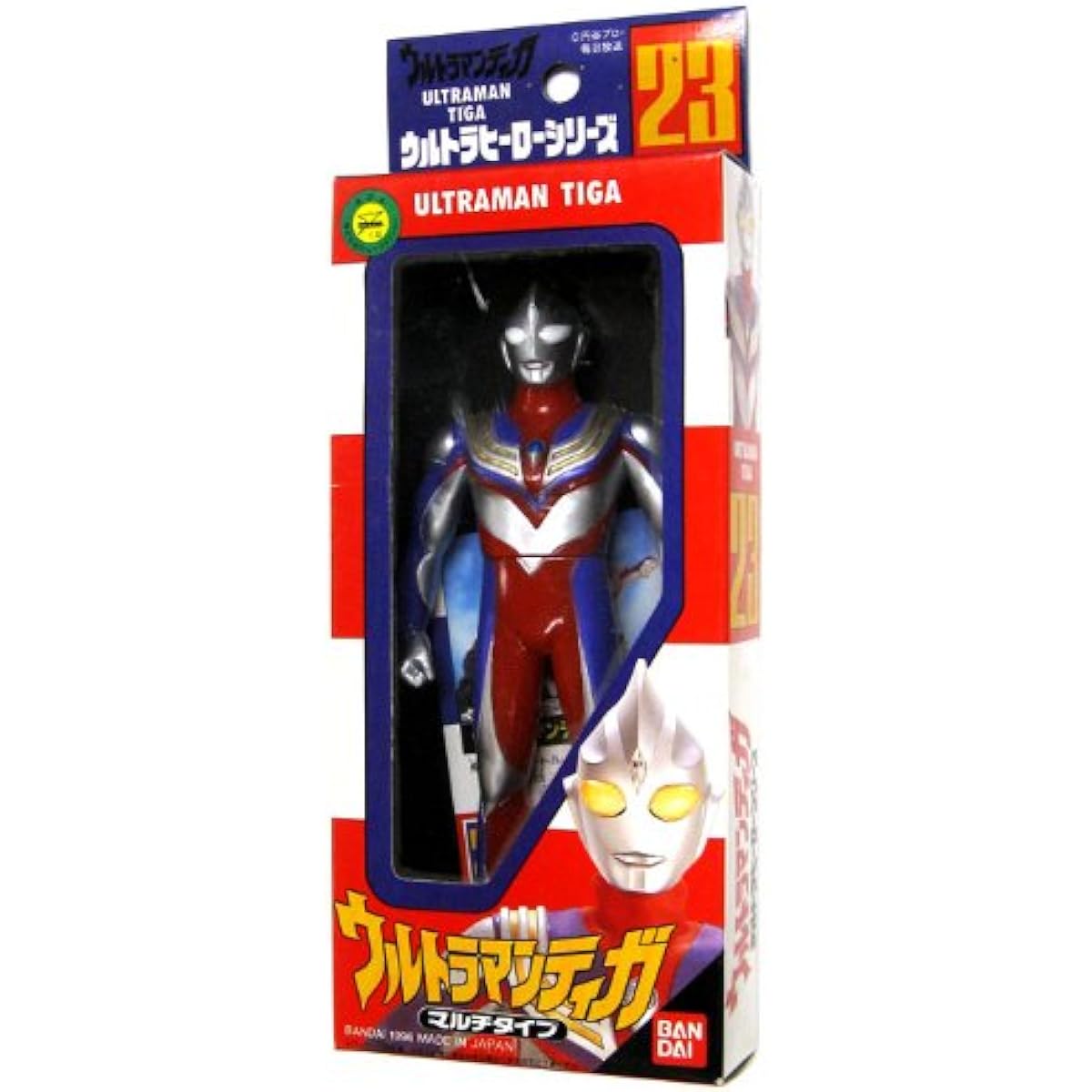 BANDAI Ultra Hero 23 Ultraman Tiga (Multi Type)