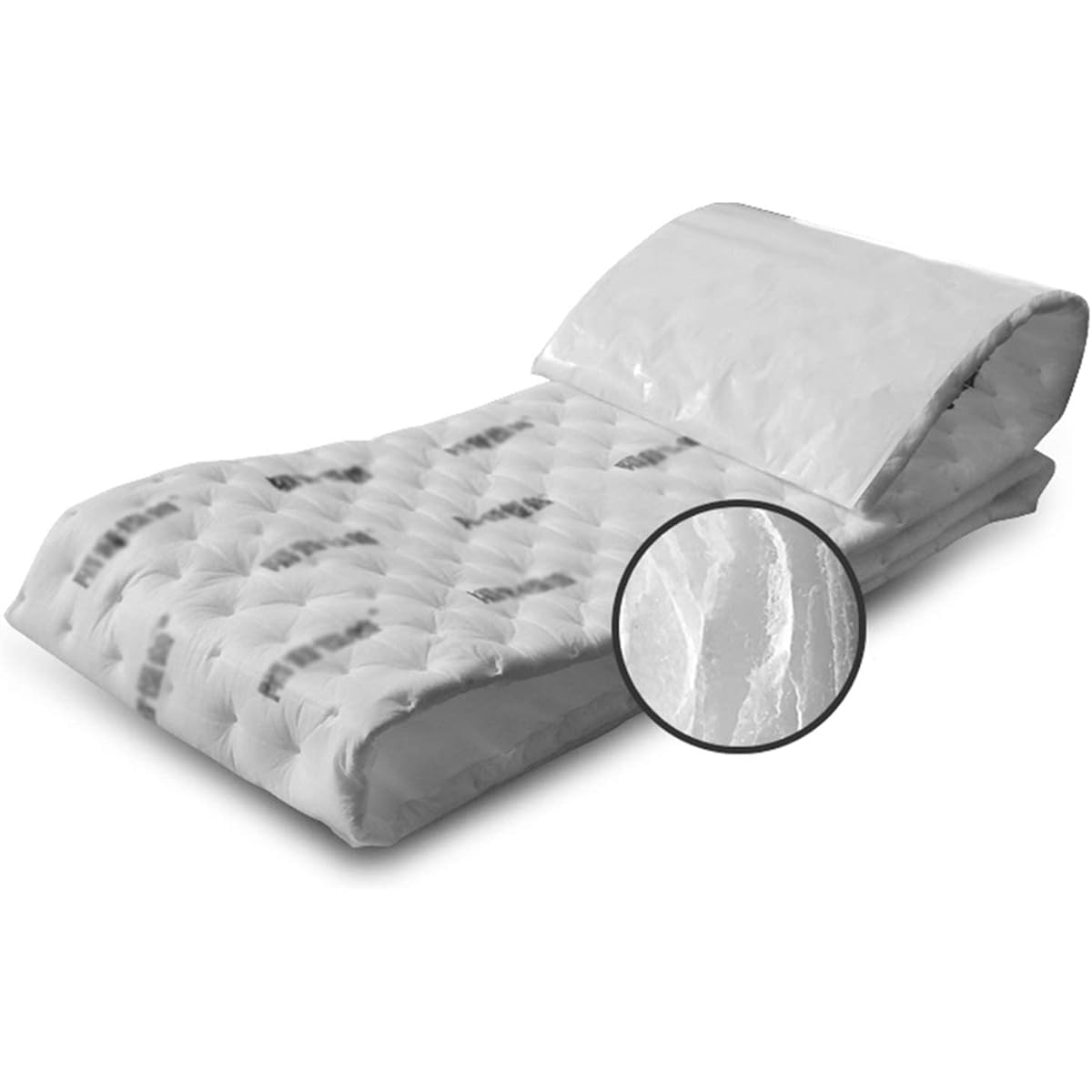 Soundproofing cotton for bedrooms, white, easy to install, sound absorbing cotton, acoustic room treatment, size: 3M