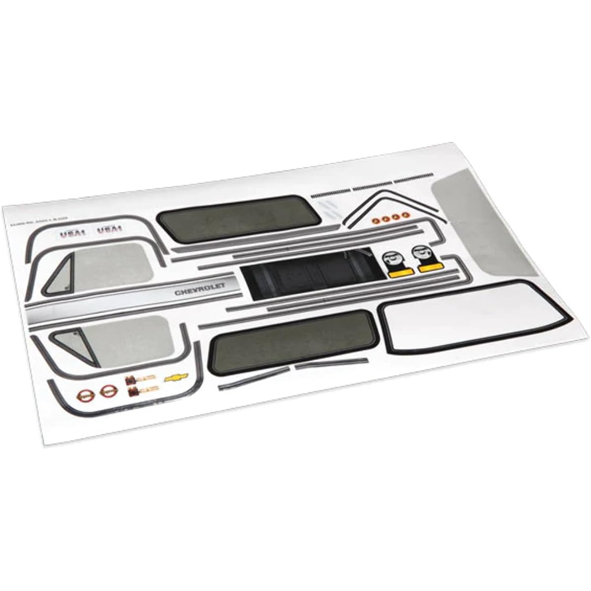 Traxxas TRA8131 Decal Sheet Chevrolet Blazer (1979)