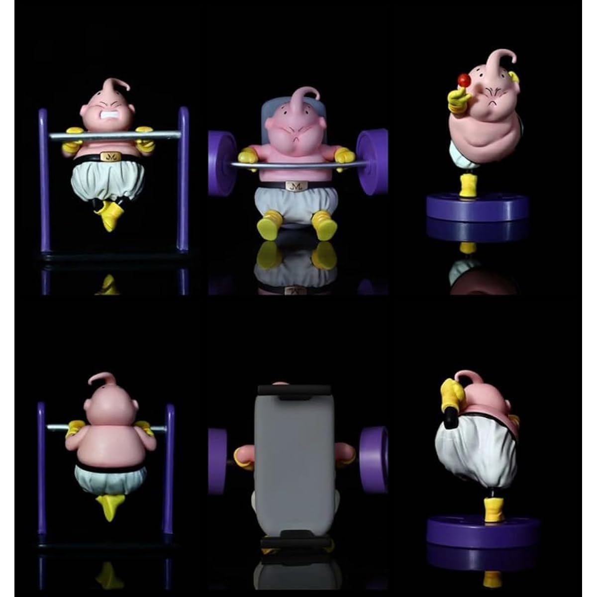 Goku Manga Toy PVC Toy Statue Doll Model Interior Decoration Cake Topper Decoration Small Item For Friends Entrance Entrance Small Item Car Decoration Interior Car Interior Car Accessories Interior Decoration Gift Souvenir Birthday Present (Set of 5) (F)