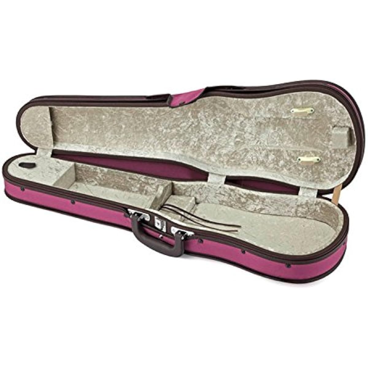 Violin case for 4/4 size Toyo Gakki UL Shell R Dark Pink