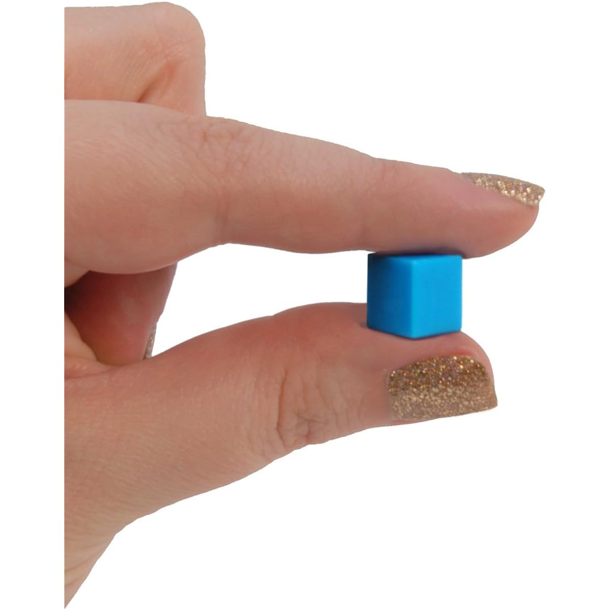 EAI Educational Base 10 Unit: Blue Plastic – Set of 100