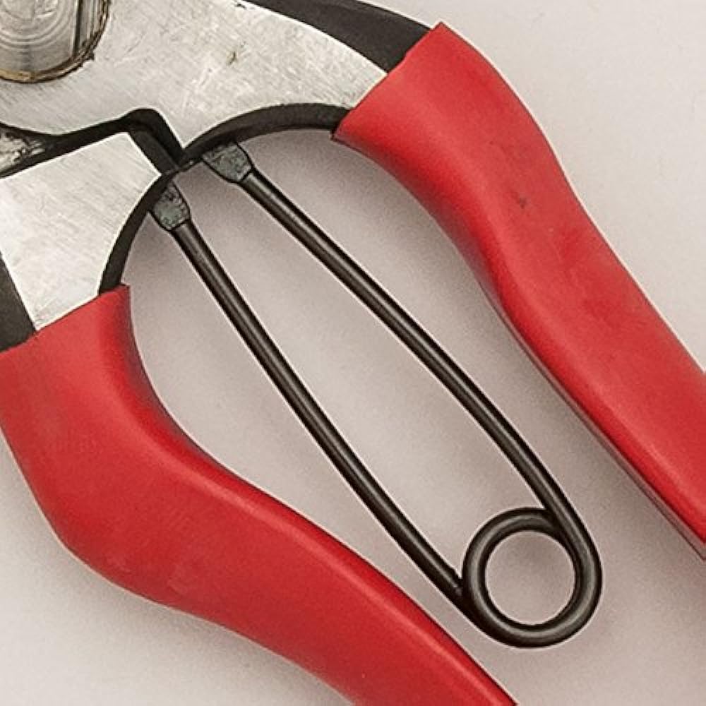Tohoku Uchihamono Shinkunimitsu Pruning Shears <B type> 7 inch red handle