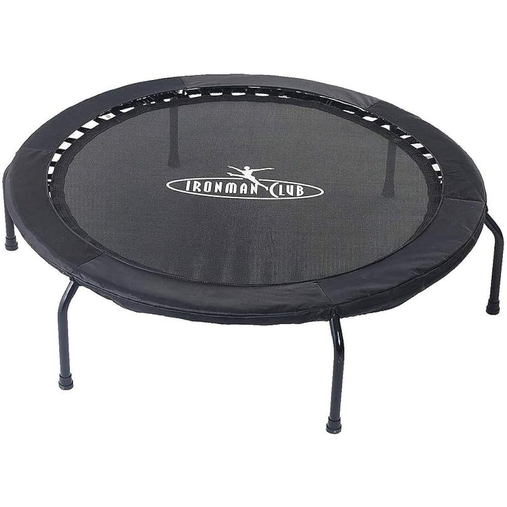 IRONMAN CLUB Home Trampoline 48 Black Diameter Approx. 120cm IMC-27