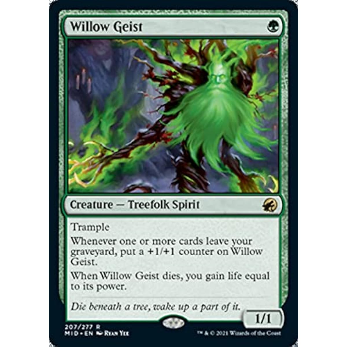 Magic: The Gathering - Willow Geist (207) - Innistrad: Midnight Hunt