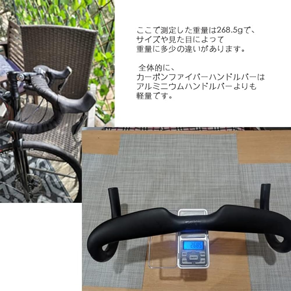 Alfa Pasca Carbon Handlebar Road Bike 31.8 Drop Handlebar Internal Routing Bicycle Drop Handlebar 400/420/440mm Road Bike Carbon Handlebar