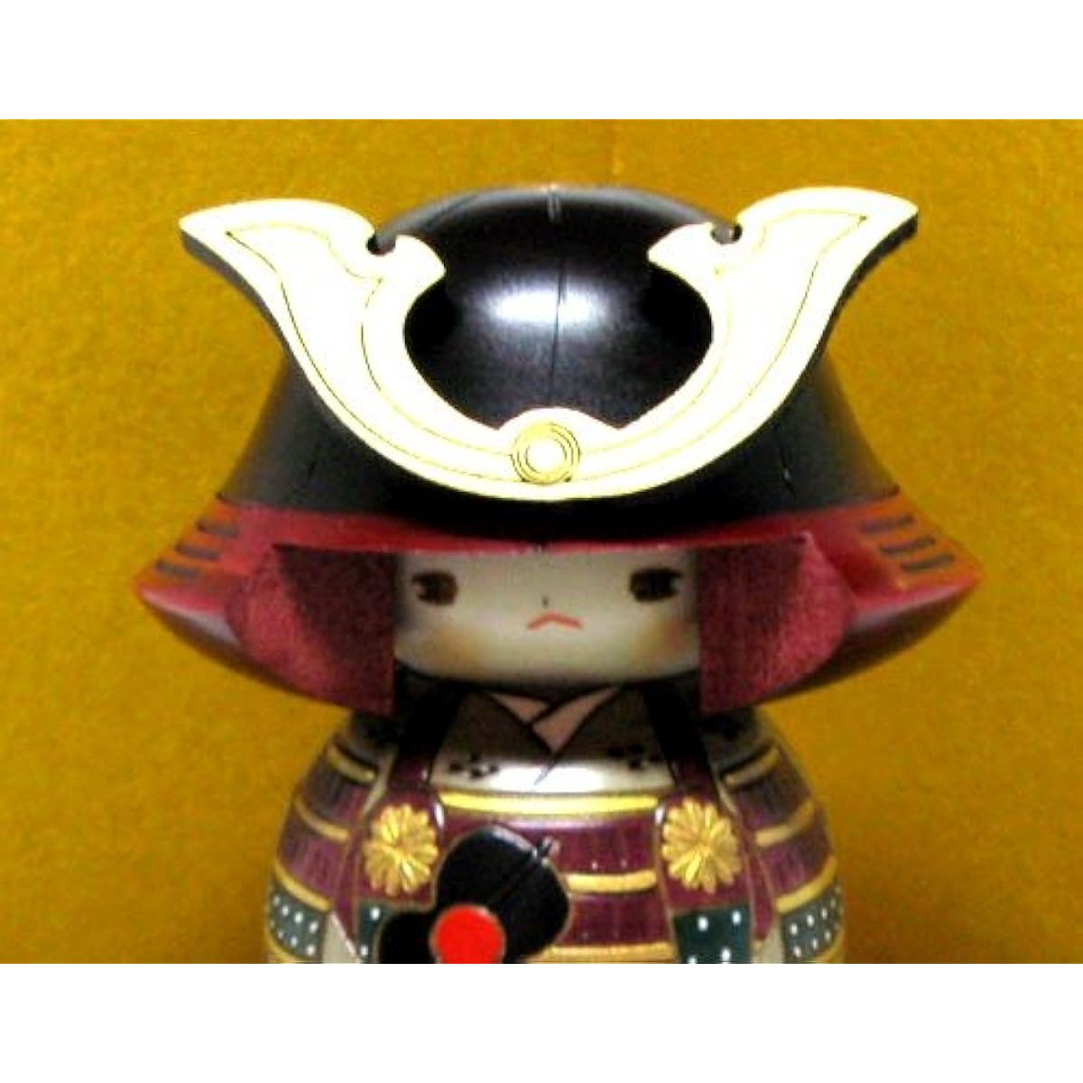 Crafts, souvenirs for overseas, handmade, Japanese Kokeshi, made by Usaburo, Boys' Festival, May doll, Kokeshi, young warrior