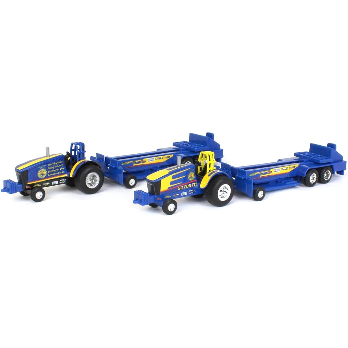 ERTL Set of 2 1/64 FFA Die Cast Tow Tractor & Sled 37480