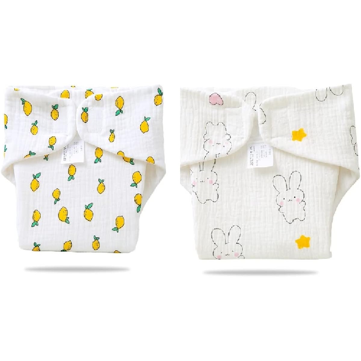 Reborn Baby Doll Diaper Underwear Newborn Reusable 2 Pack Fits 20-24 Inch Reborn Dolls Alive