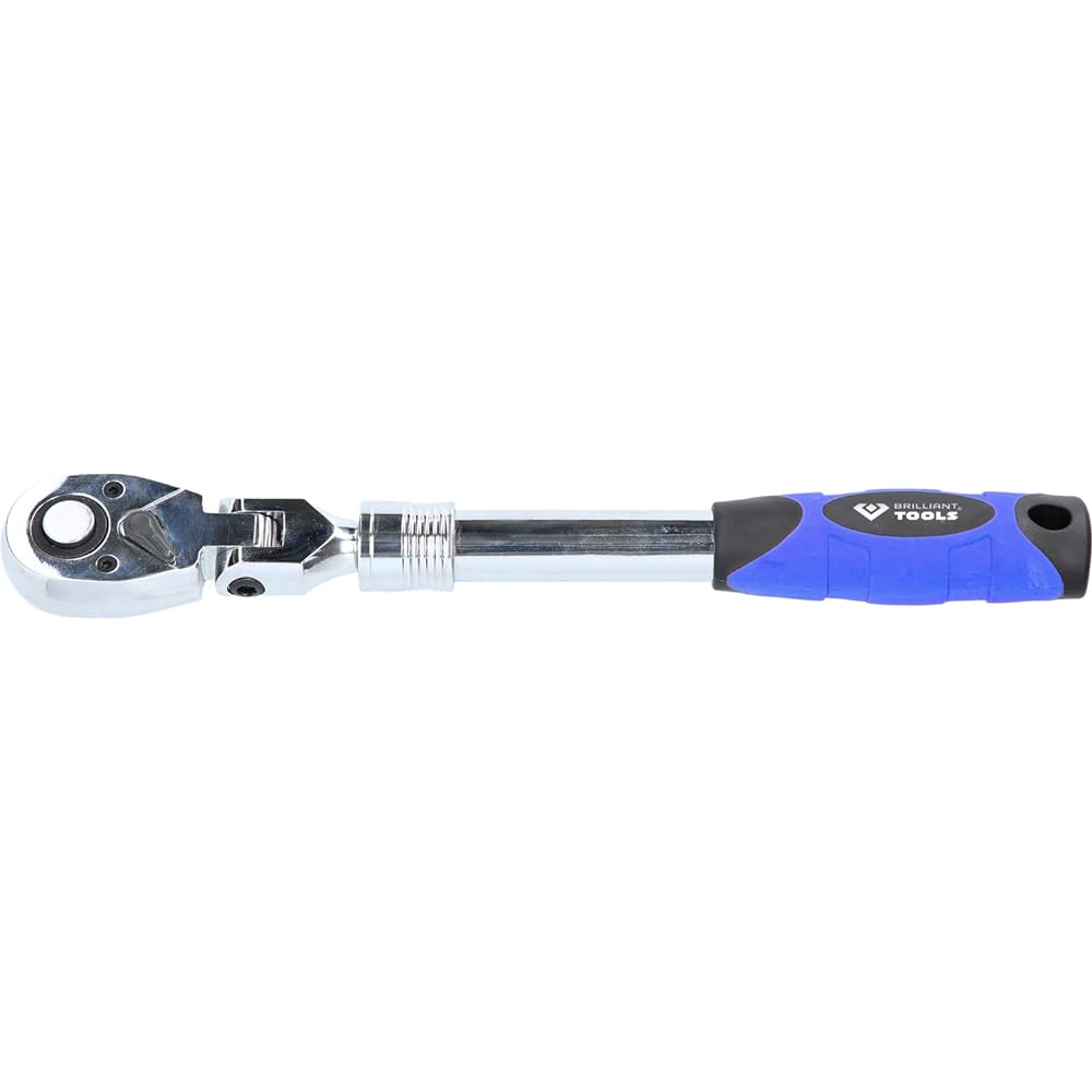 KS Tools 1/2 Inch Telescoping Reversible Ratchet with Flexible Head BT022993