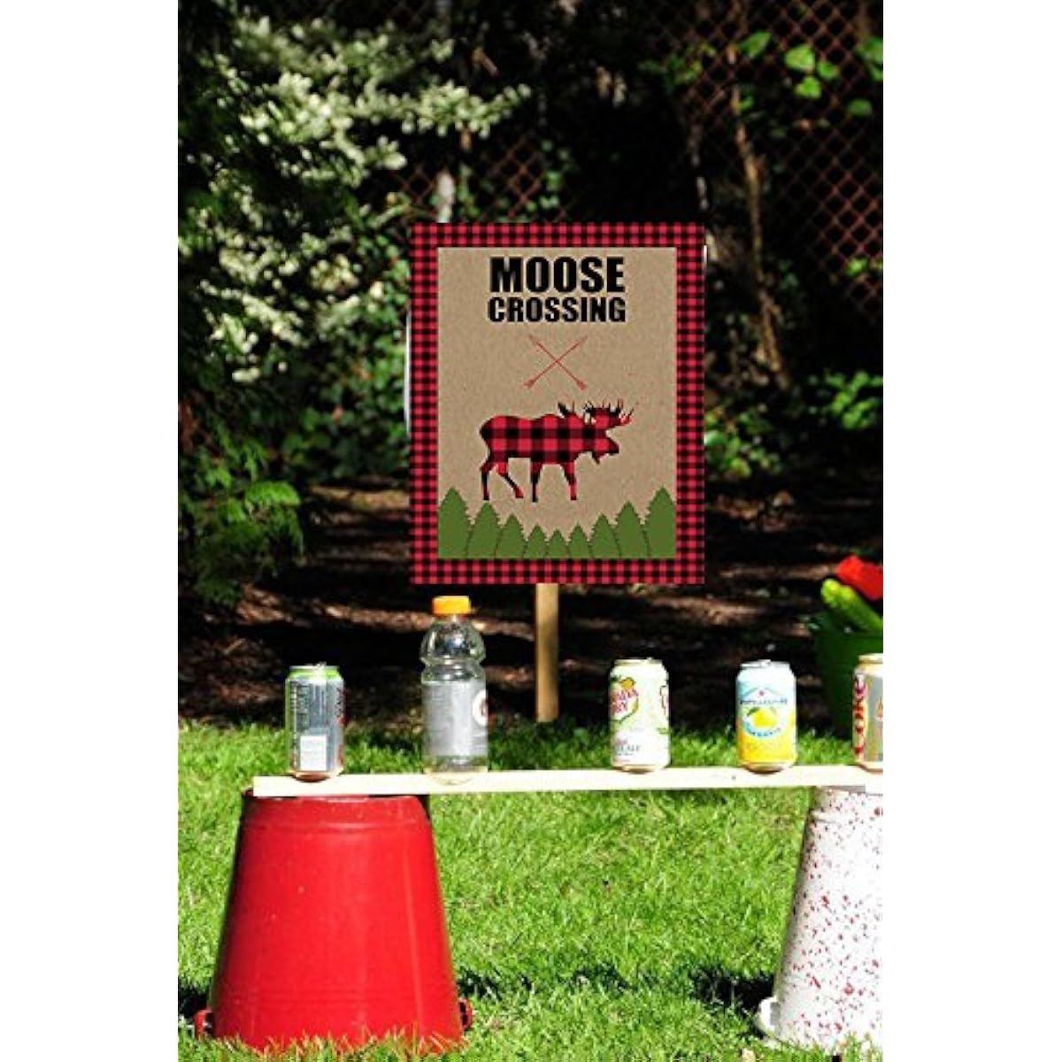 Silly Goose Gifts Lumberjack Flannel Camping Outdoor Themed Party Decorations Decorations
