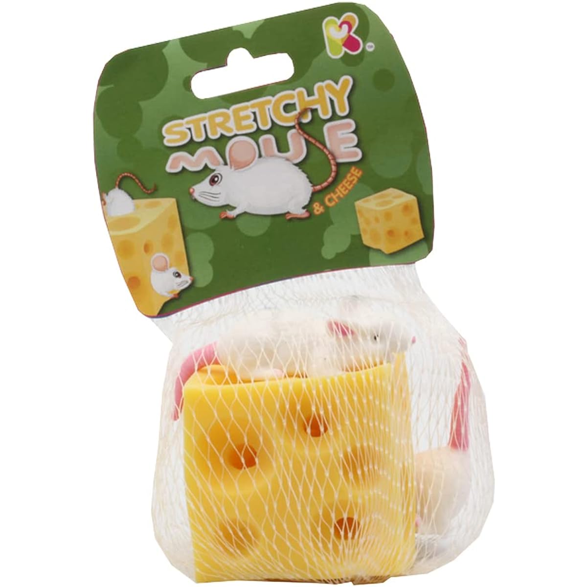 Mouse And Cheese Squeezy Toy