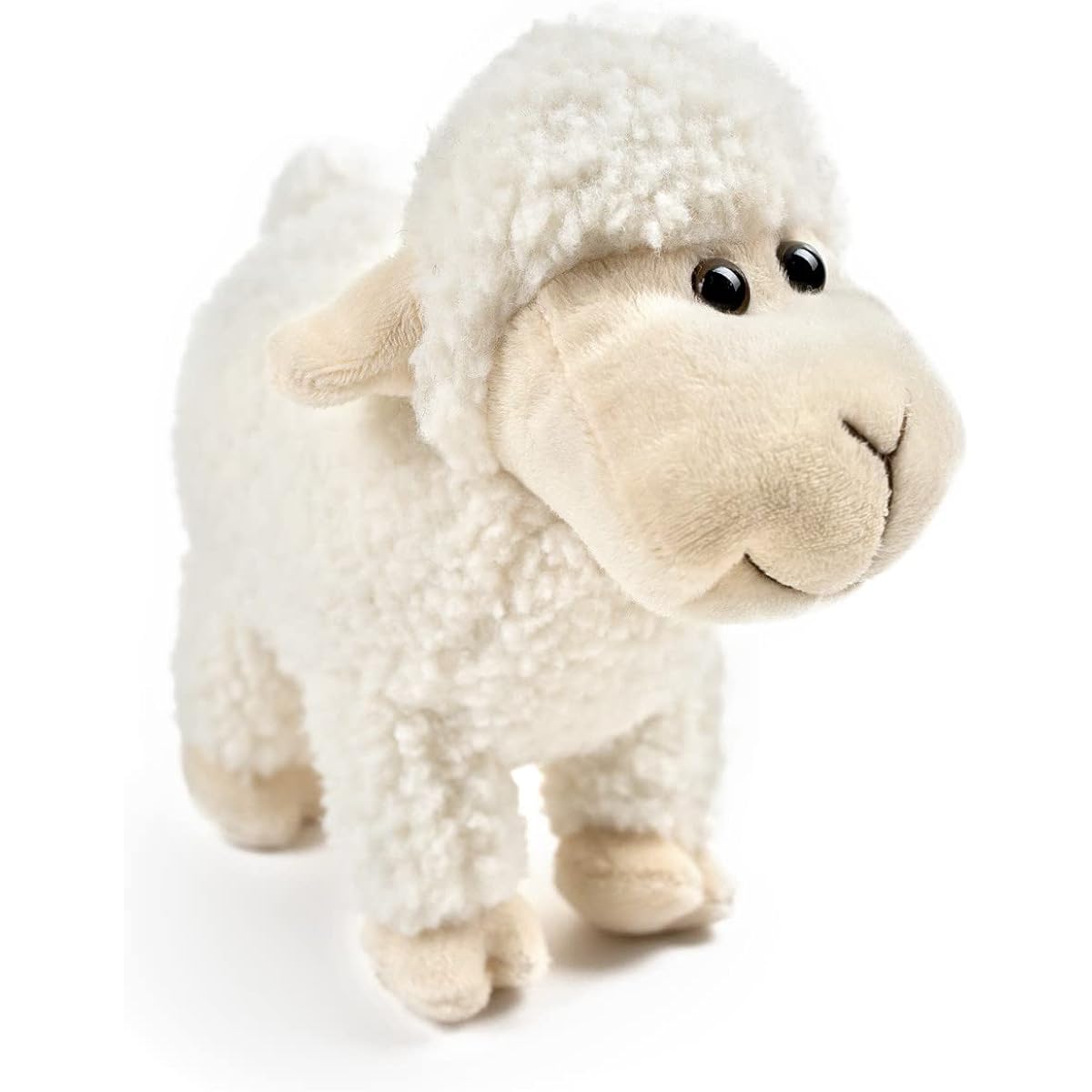 Little Heart Sheep Stuffed Animal, Sheep Plush Toy, Lamb Stuffed Animal, Cute Soft Lamb Plush Toy, Gift for Kids, Boys, Girls, Home Decor, Cuddly White Lamb Toy.