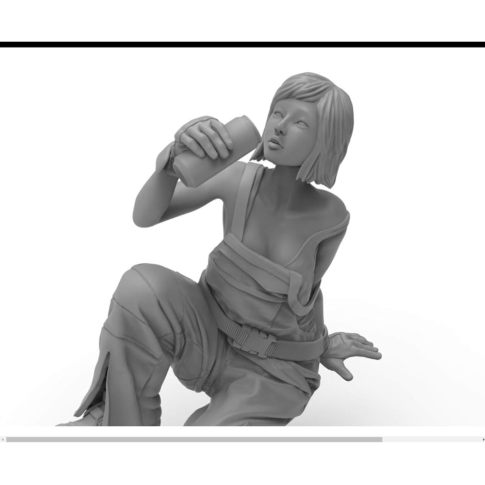 Trifactory 1/20 Girls in Action Series Bridget (1 piece, 13 parts) Resin Kit GA-002