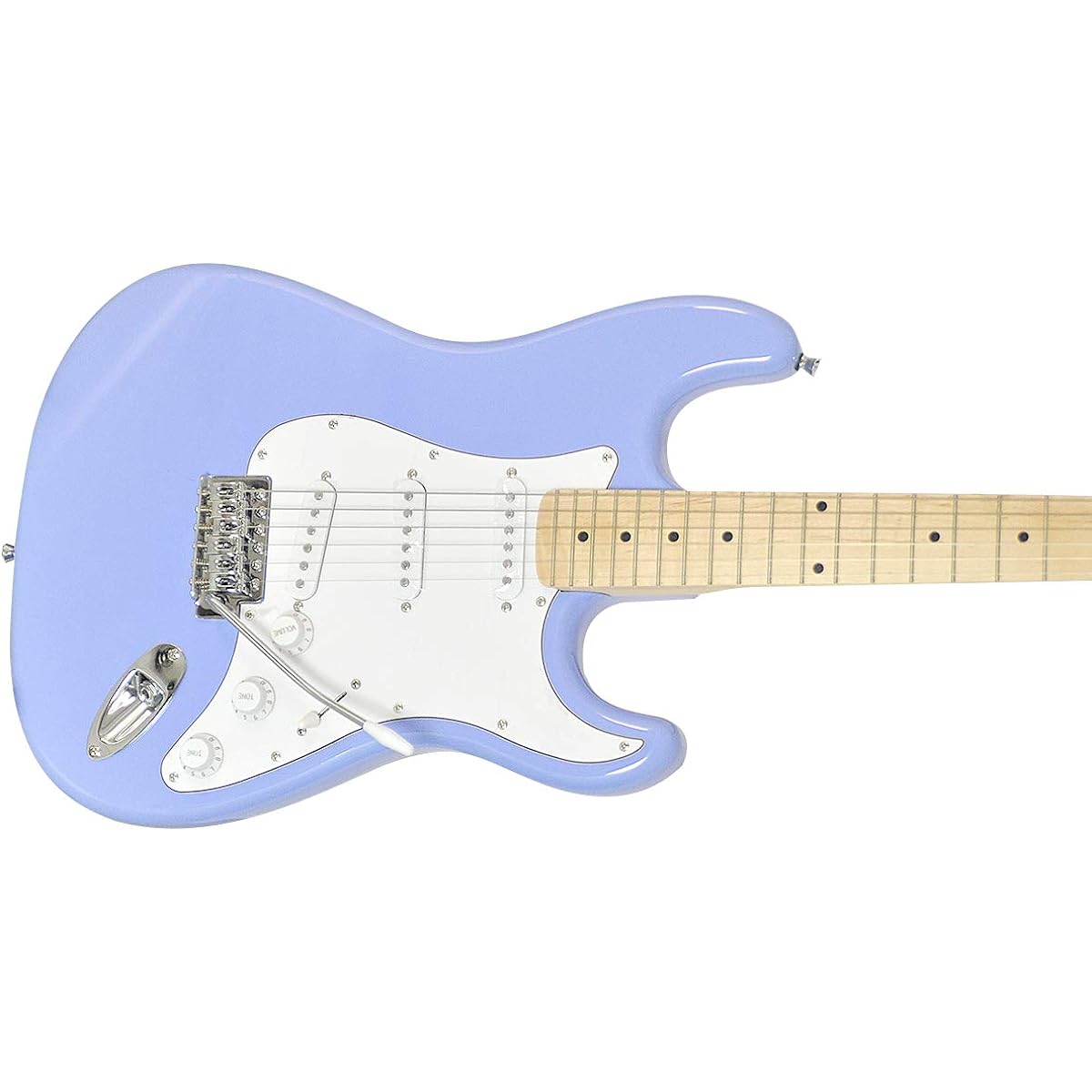 PLAYTECH Electric Guitar ST250 Maple Purple