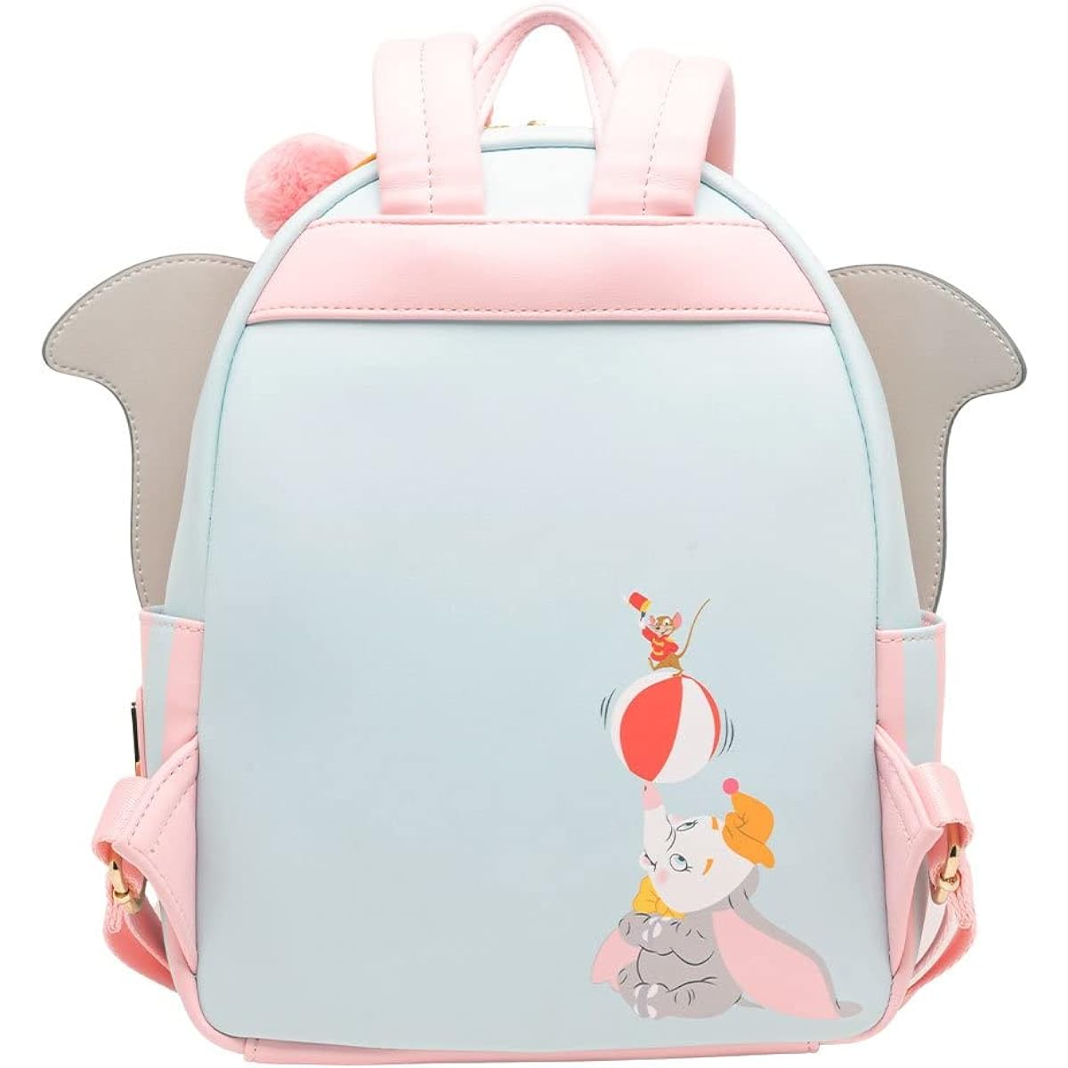 Loungefly Disney Clown Dumbo Cosplay Mini Backpack, Multicolor, One Size, Wdbk2392