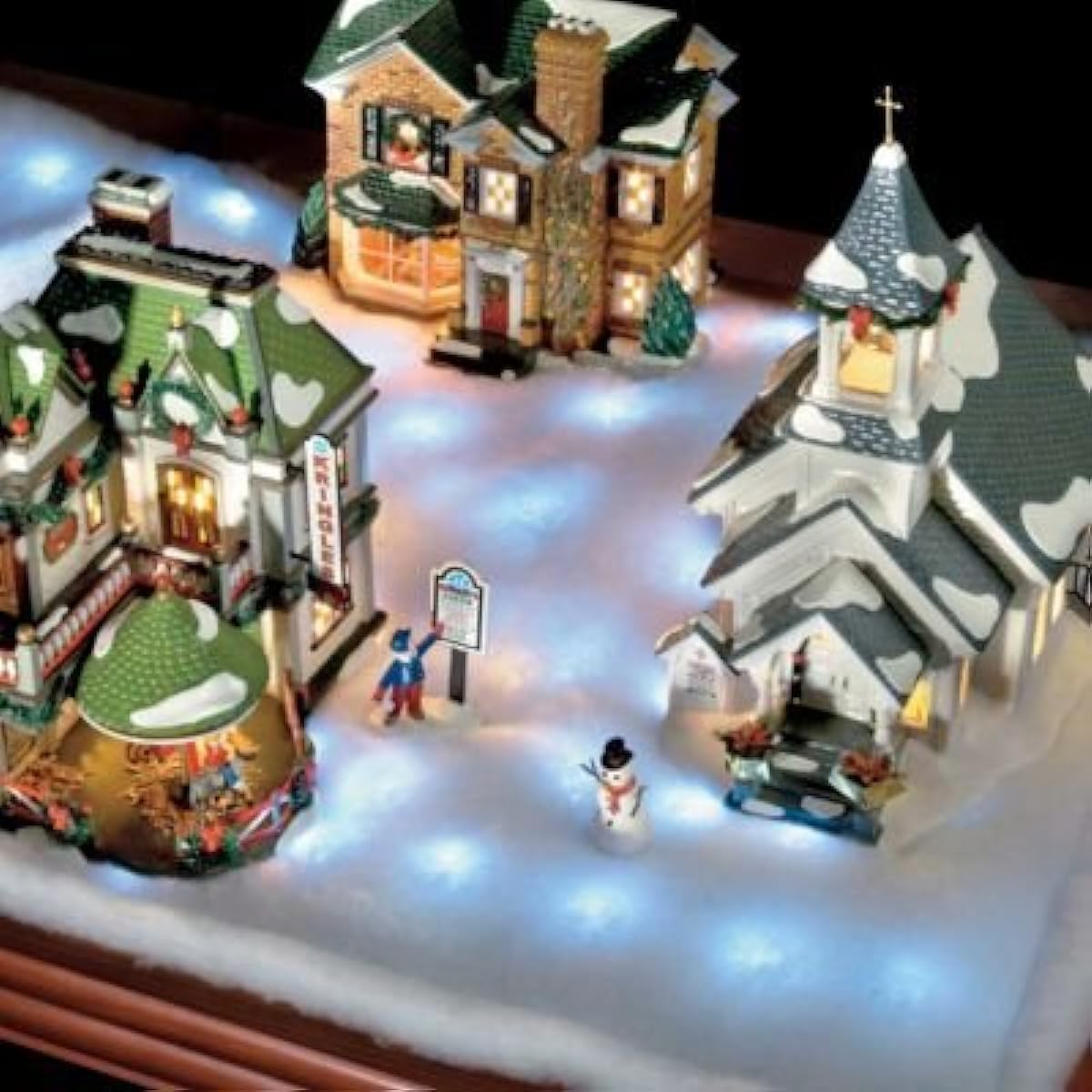 46 1/2" Winter Wonderland LED Lighted Snow Table Runner