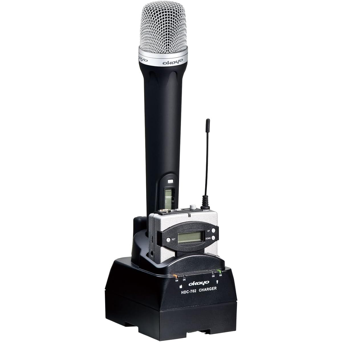 okayo GPA-828 microphone, EJ-701TS, EJ-7T microphone charger