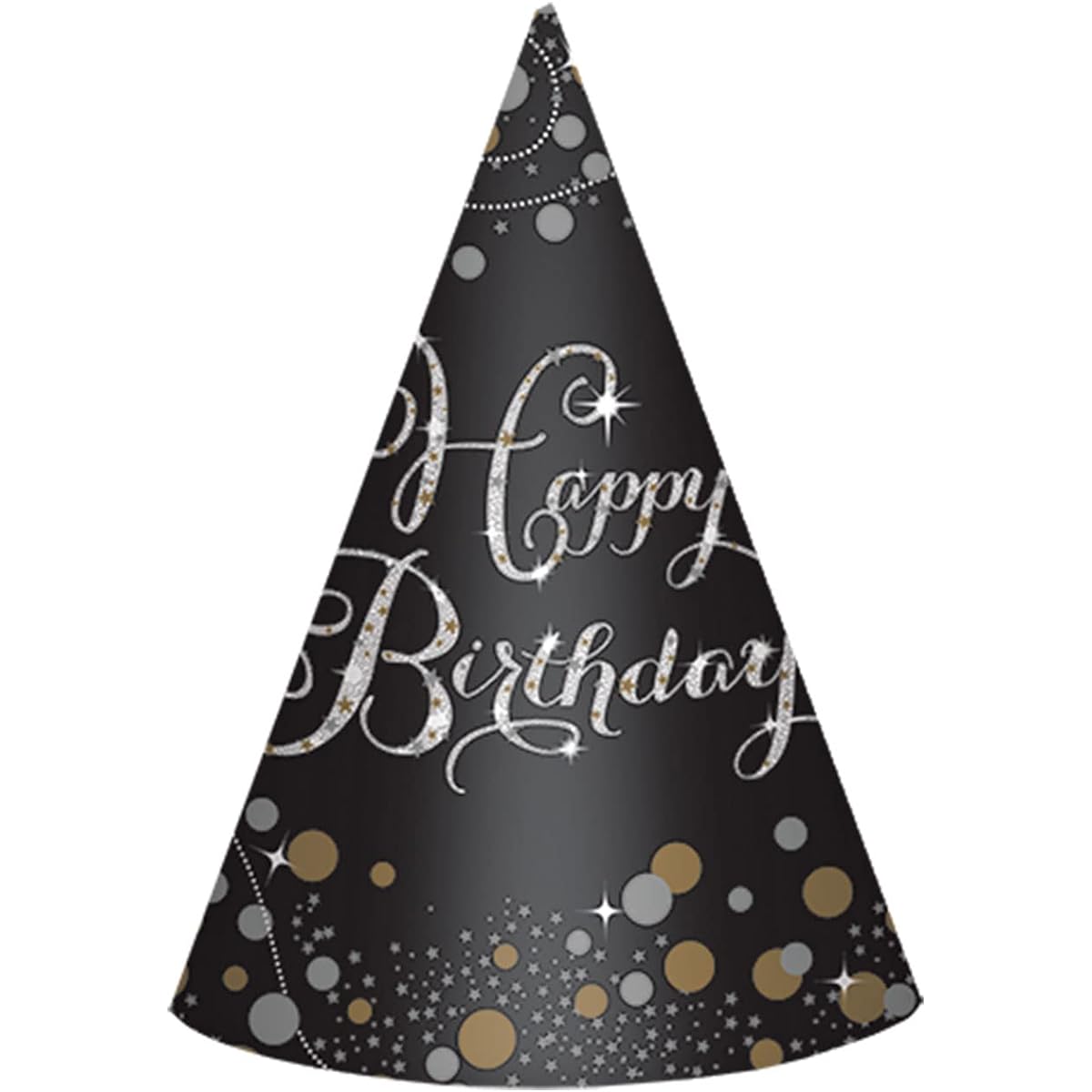 Sparkling Celebration AAA Cone Hat 8 ct Manufacturer in 4 Retail Unit (S)
