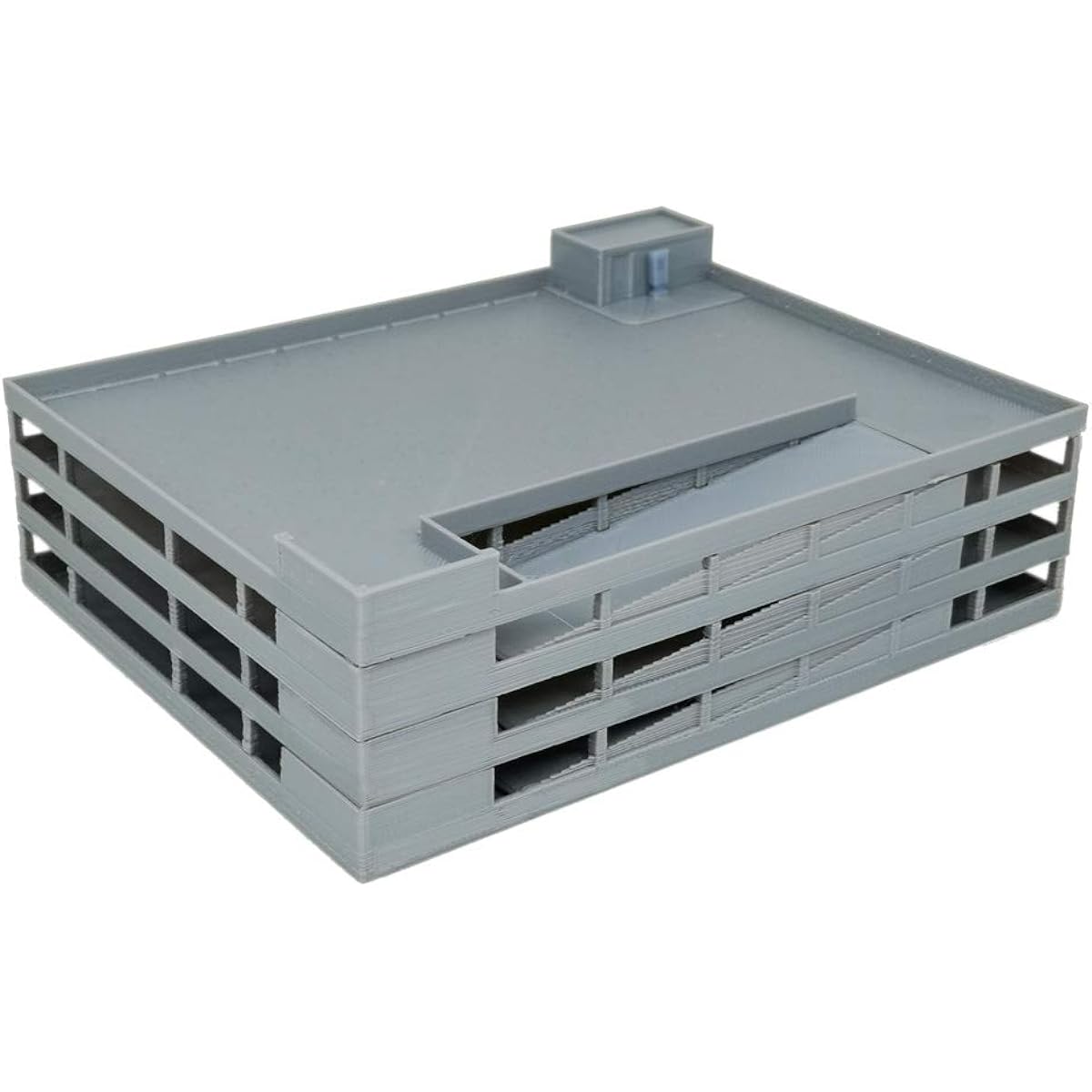 Outland Models Railway Scenery 4-Story Parking Lot Building 1:160 N Scale