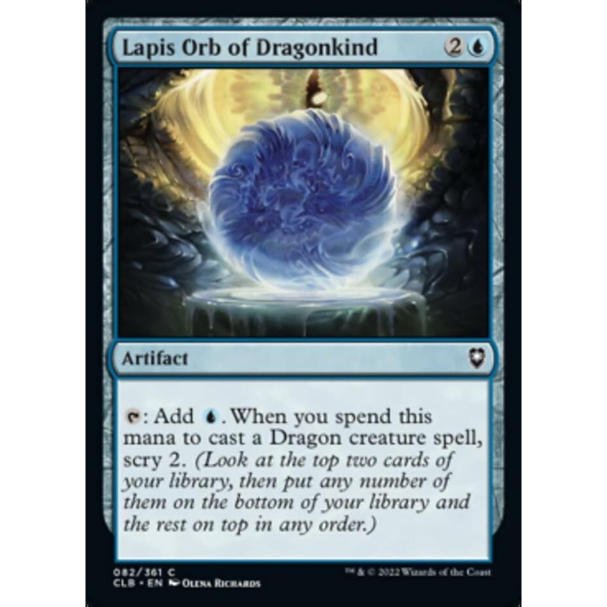 Magic: The Gathering - Dragonkind's Lapis Orb (082) - Battle of Balder's Gate