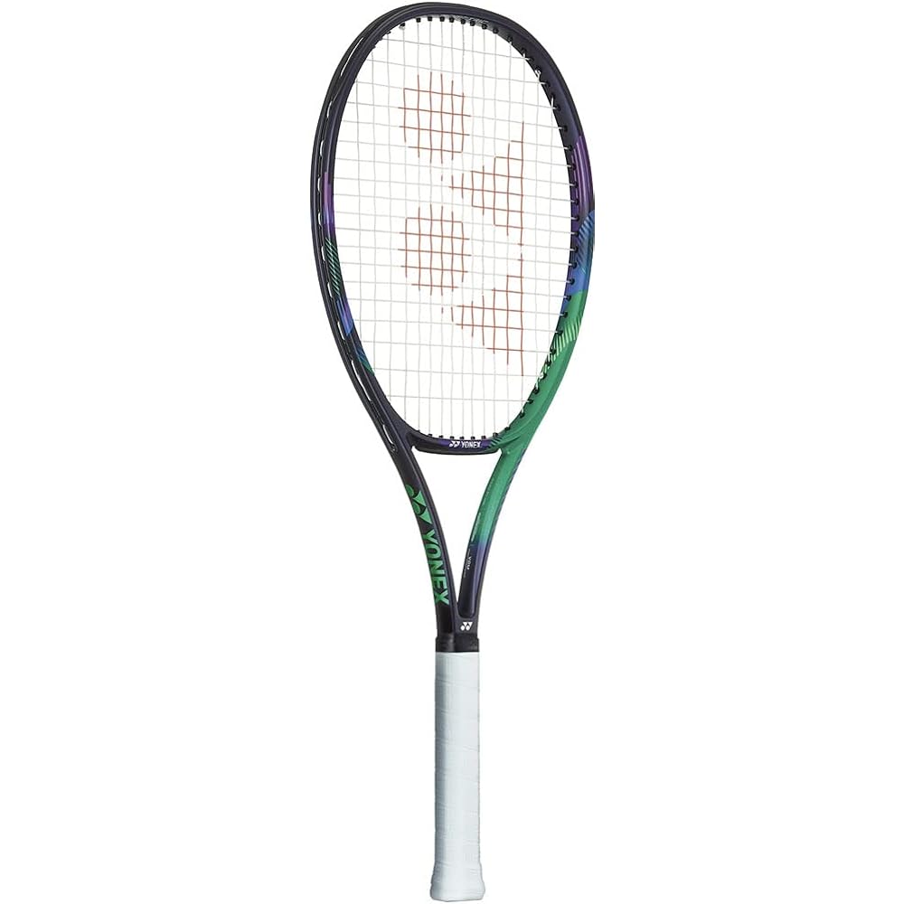 YONEX Rigid Tennis Racket V Core Pro 100L Control All Round Lightweight Green/Purple (137) 03VP100L