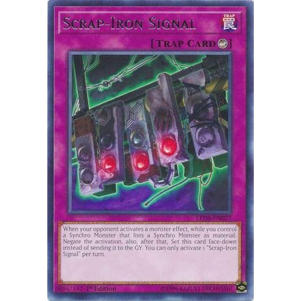 Scrap Iron Signal - LED6-EN027 - Rare - 1st Edition