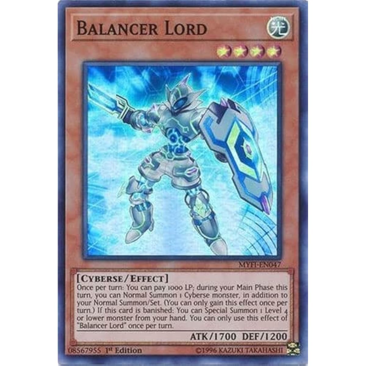 Balancer Lord - MYFI-EN047 - Super Rare - 1st Edition