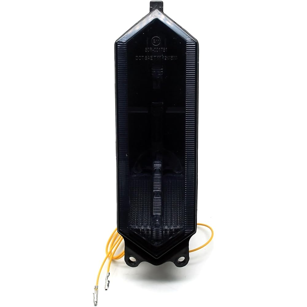 MZS Motorcycle Tail Light LED Integrated Turn Signal Blinker Smoke Lens Compatible with YZF R1 R1S R1M 2015-2019 | YZF R6 2017-2020 | YZF R7 2022-2023